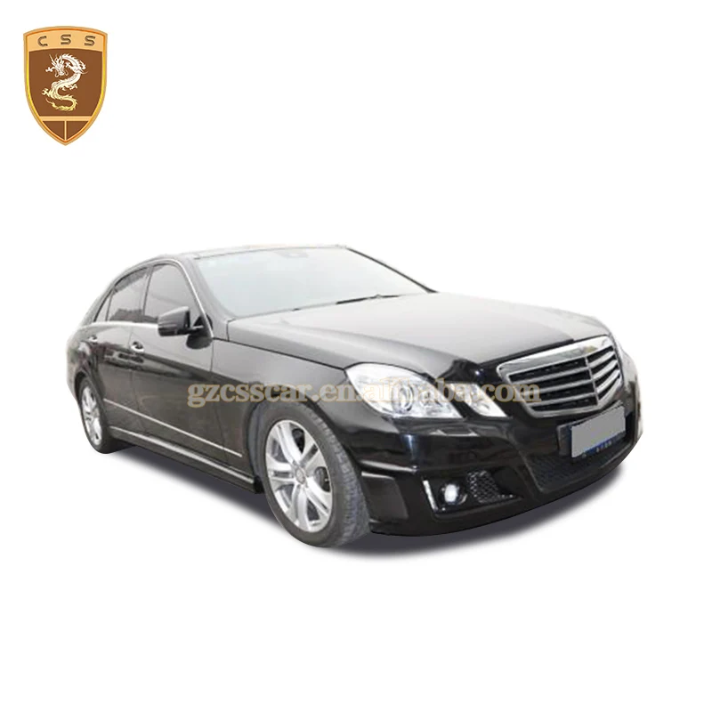 Стекловолокно материал тела Комплект Для mecedes E класса W212 к babus стиль бампер диффузор