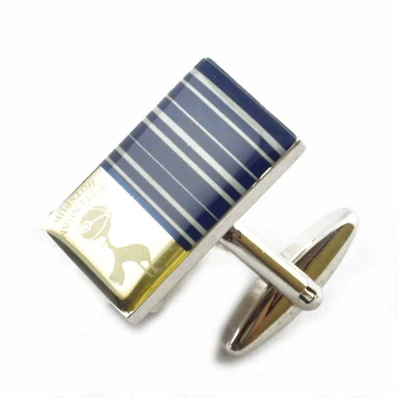 Запонки с эмалированным флагом для мужчин от китайского производителя