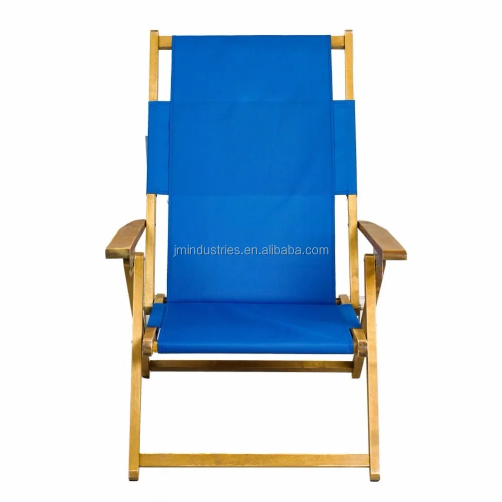 Patio Portable Wooden Beach Folding Chair