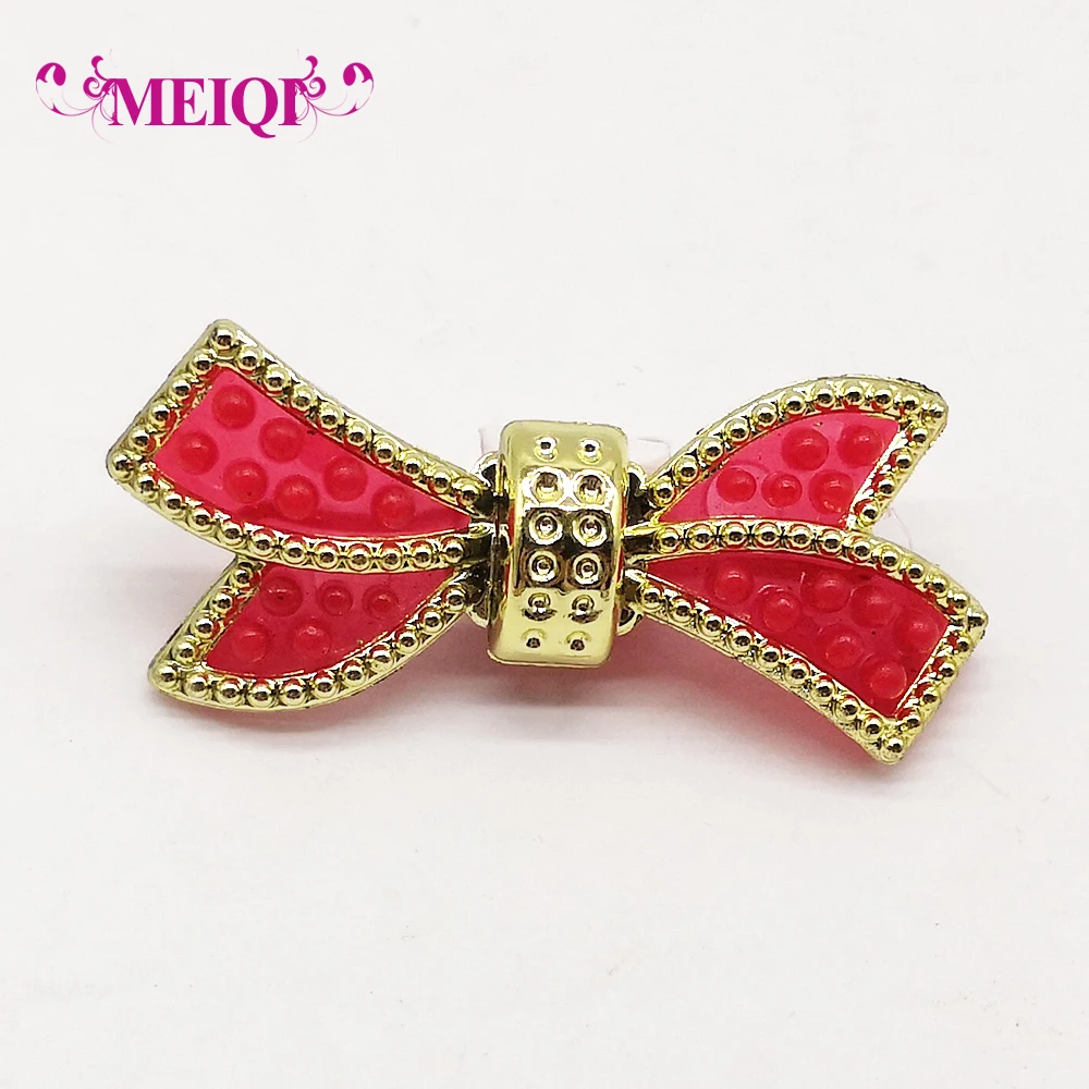 Модный красный галстук-бабочка аксессуары для обуви