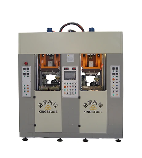 Two Station PVC TPR TPU TR Sole Making Machine for Soccer Shoes Outsole