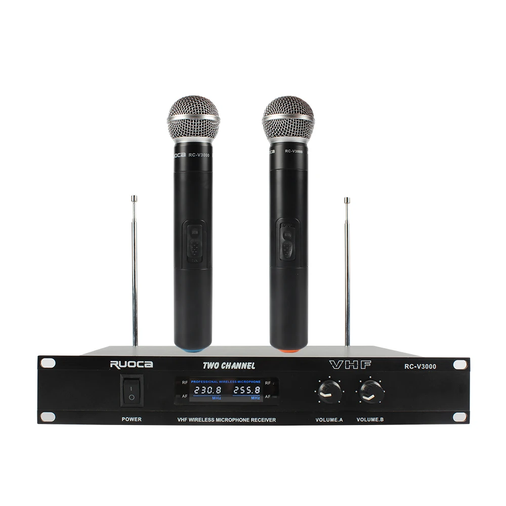  RC-V3000 UHF профессиональный беспроводной микрофон с приемником