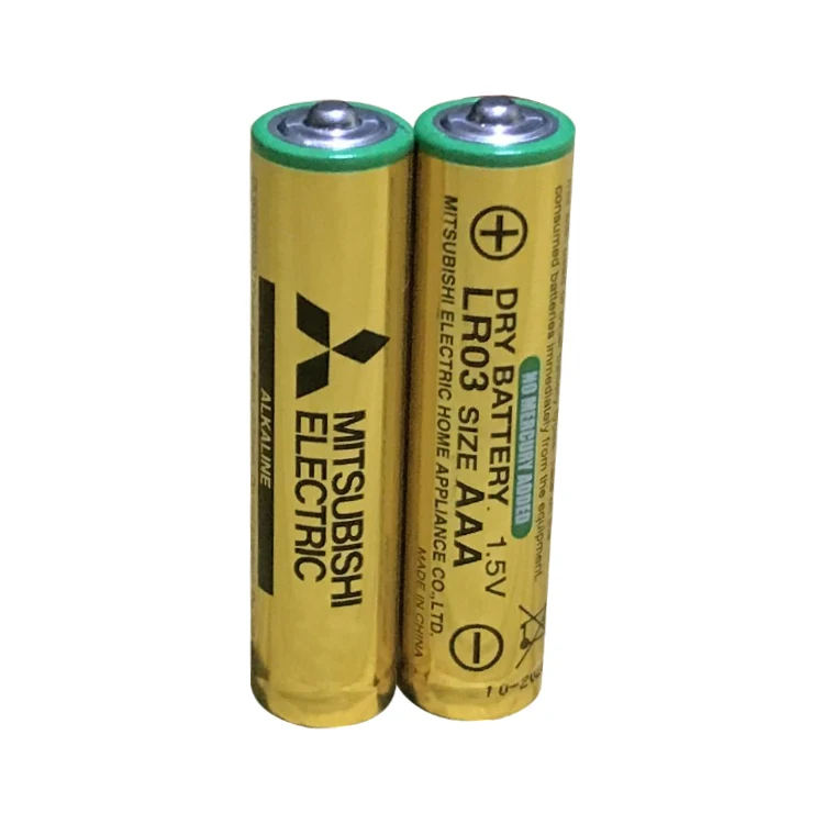 Mitsubishi 1.5V LR03 aaa Alkaline Battery for remote control