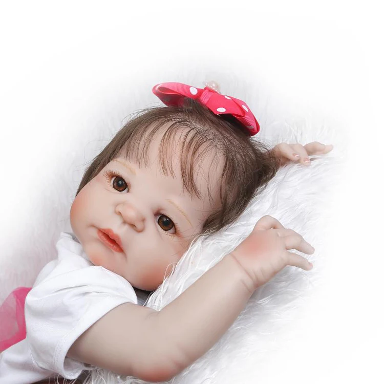 full adult toys flowers girl cutest silicone reborn baby dolls with hair