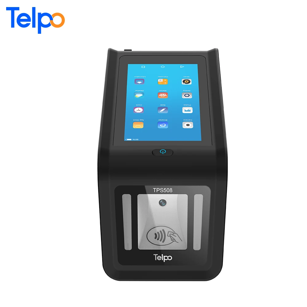 Telpo TPS508 vaccine passport scanner wifi/SIM  European health 2d qr code Android health entry barcode