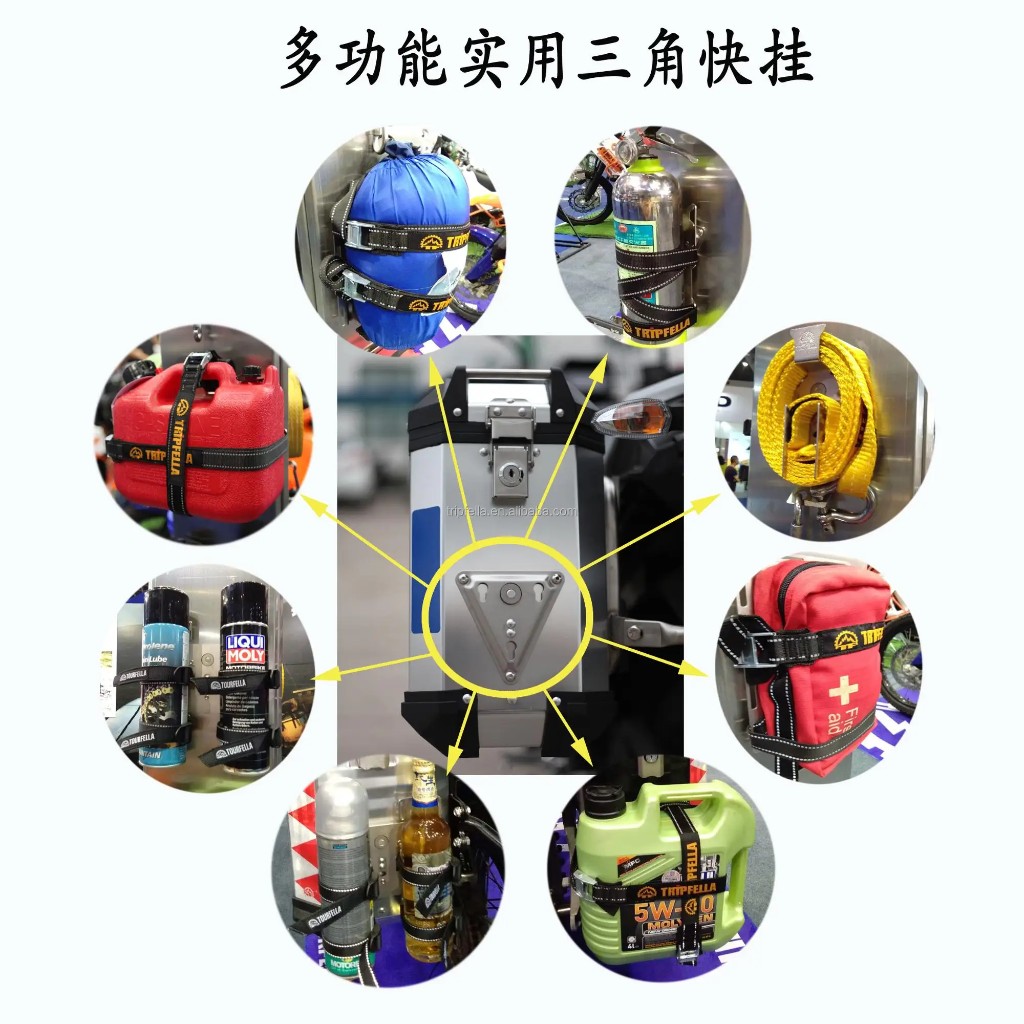 Double bottle bracket