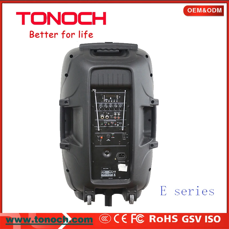 TONOCH 12 inch E series economical portable professional PA speaker