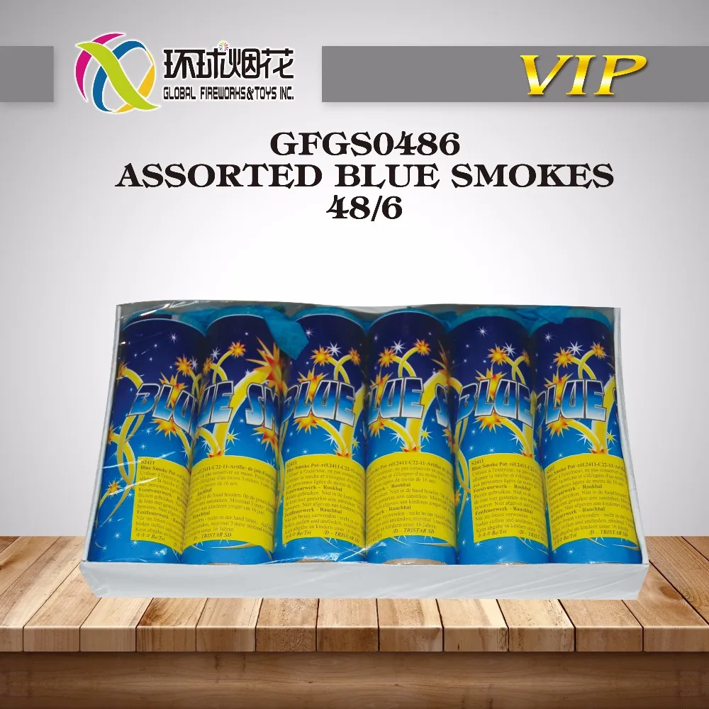 Professional assortment pack color smoke fountain fireworks