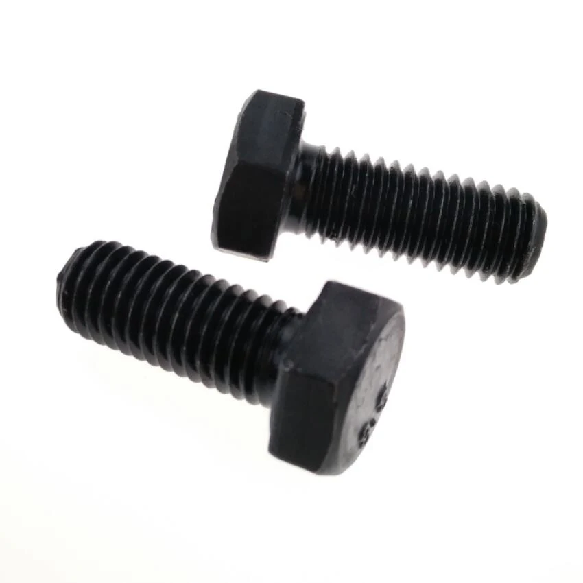 8.8 Grade M8 Hex Bolts Black DIN 933 Standard Fastener