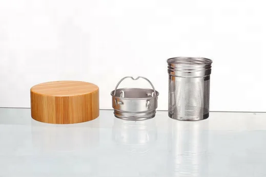 Tea Infuser Tumbler Fruit Infusion Glass water Bottle for Coffee Brewer with Filter 420ml