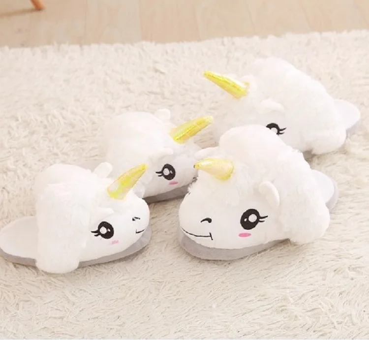 Ladies home leisure unicorn slippers/shoes