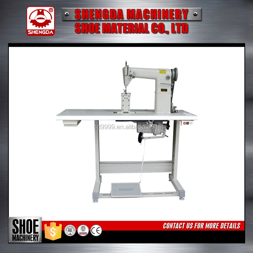 SD-820 Double-Needle High Post Bed Industrial Sewing Machine