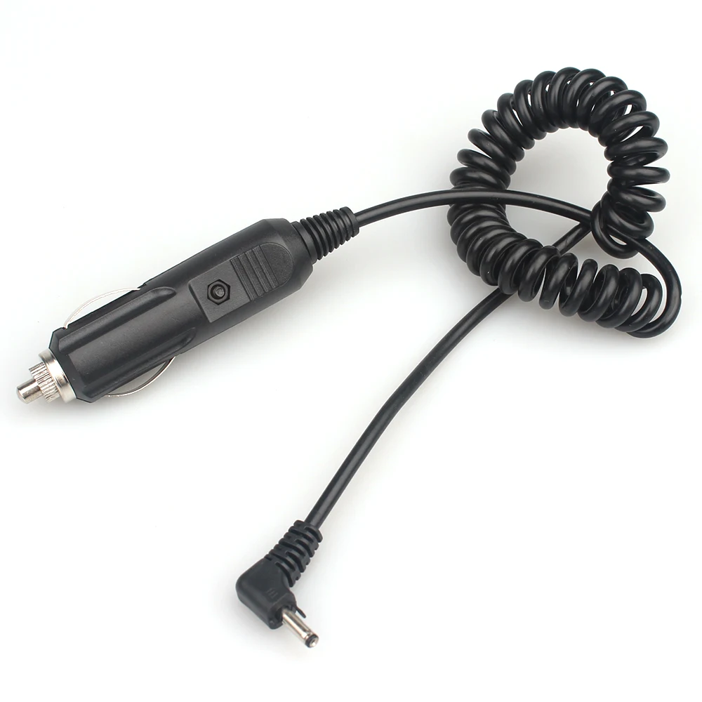 12v 24v auto car cigarette lighter adapter plug to 2.1*5.5mm dc cable