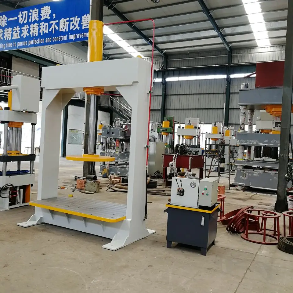 80ton Solid Tire Pressure / Forklift Press on solid tire / hydraulic press machine