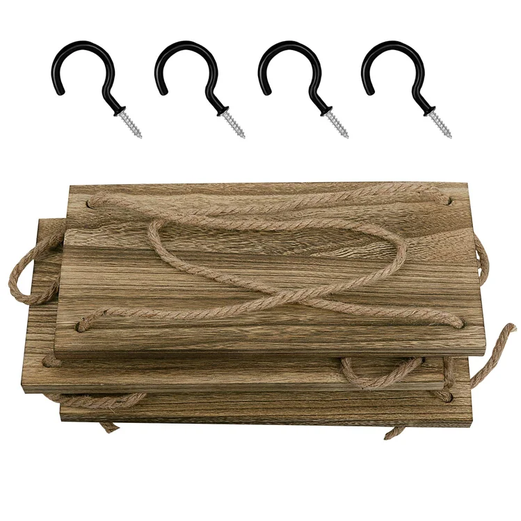 wood wholesale hanging rustic wall shelf,for Bedroom, Living Room,plants pot