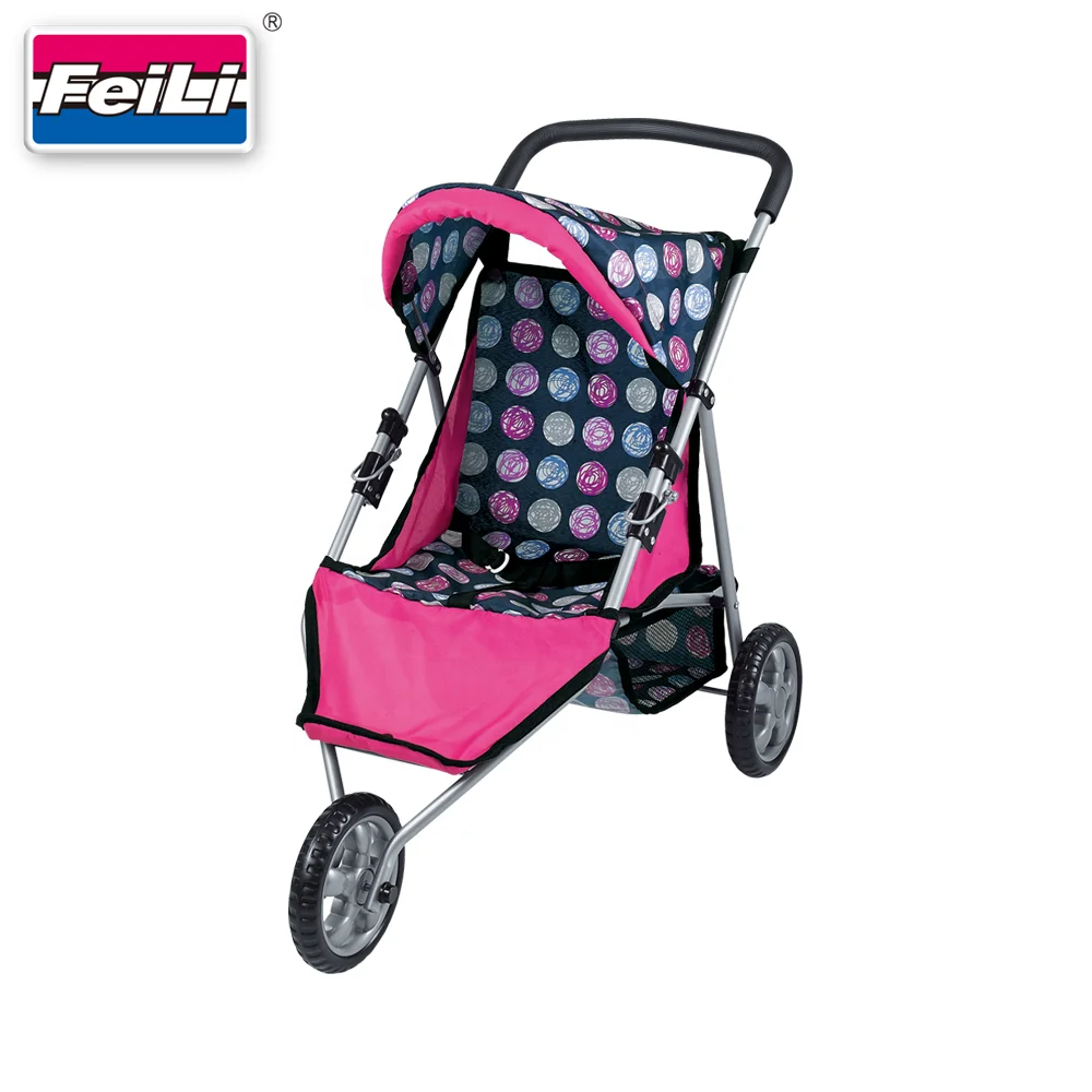 Feili stroller hot seller big size baby doll jogging stroller for girl and boy playing Playing Role Toys