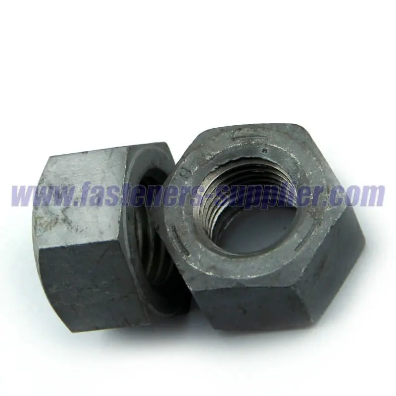 
black oiled ASTM A194 GR.2H Heavy Hex Nut 