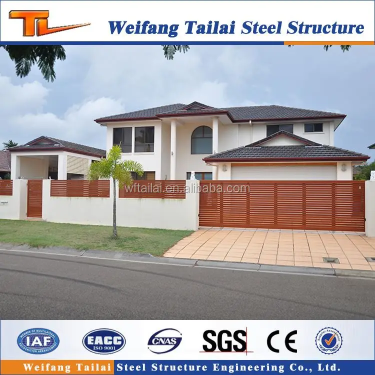 luxury cheap manufacturer prefab house villa for sale in india