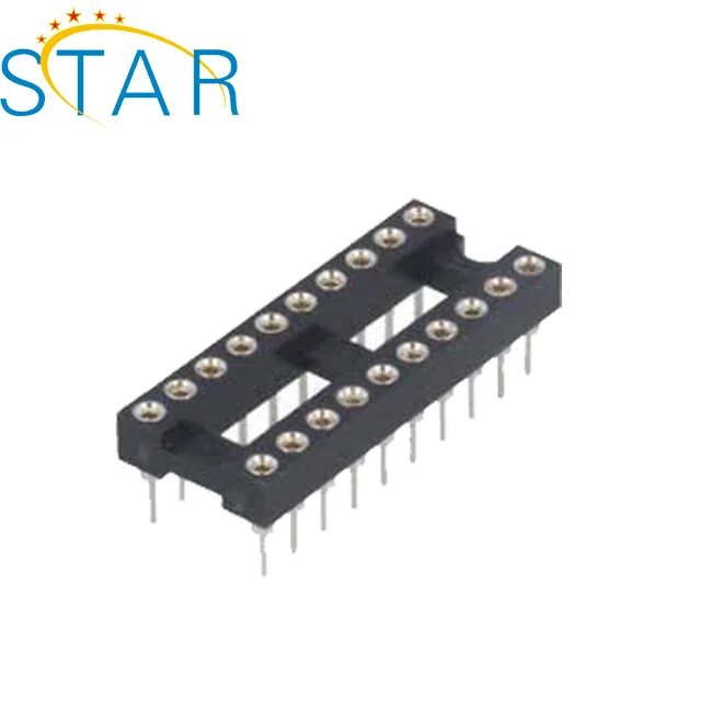 Заводская поставка SMT 2 54 мм шаг 8 контактов Dip Круглый контактный разъем IC Pcb