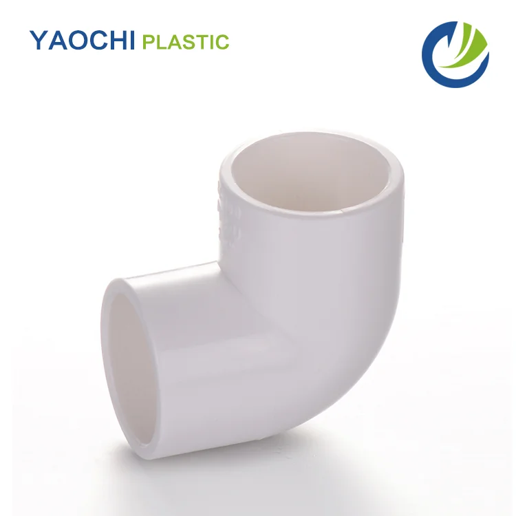 ASTM SCH40 Chinese supplier 90 deg elbow 2.5 inch plastic PVC fitting water pipe