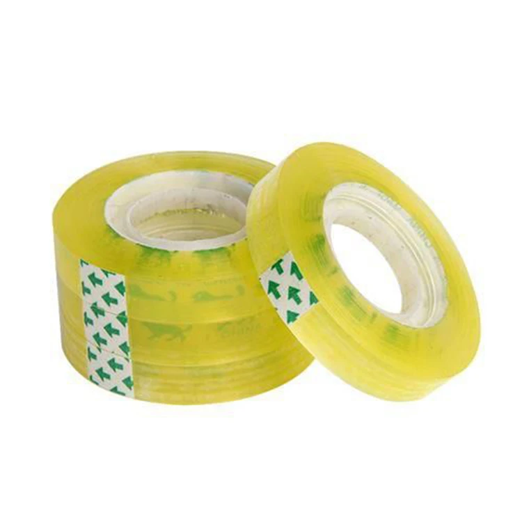 Office  School Stationery Top Quality Waterproof  Yellowish Color Adhesive Tape