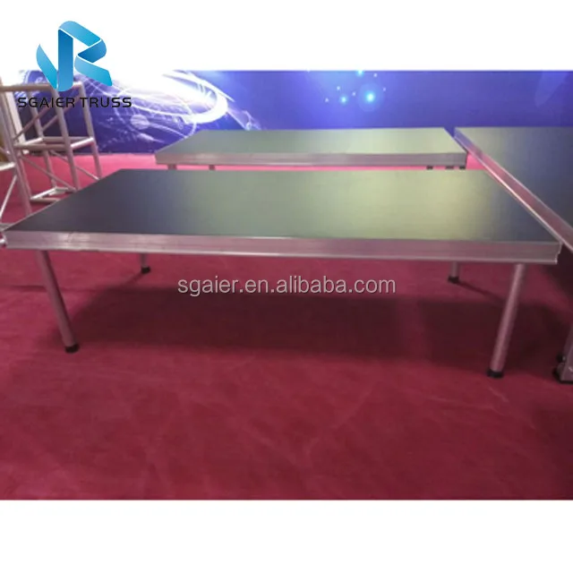 Portable Aluminum Retractable Stage Platform Podium