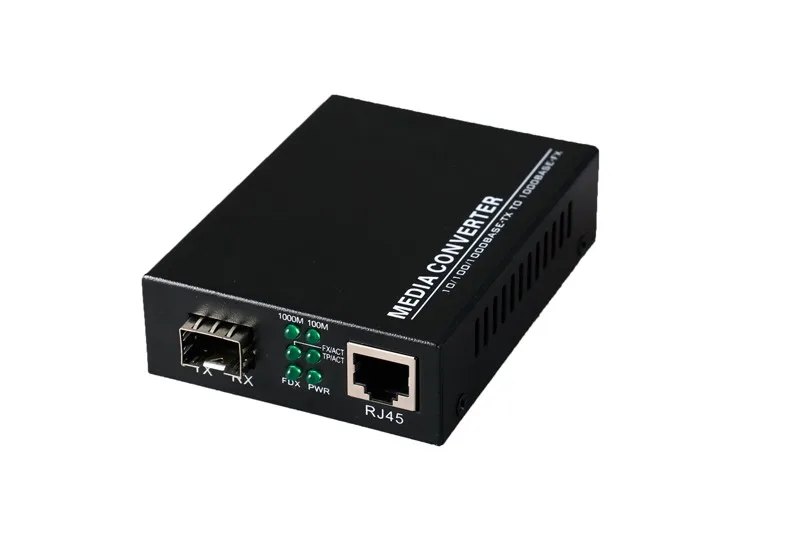 10/100/1000Mbps Gigabit SFP media converter fiber optic equipment