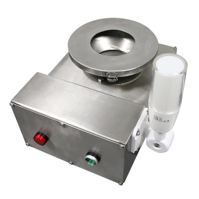 
Drop pipe throat metal detector separator machine for powder food 