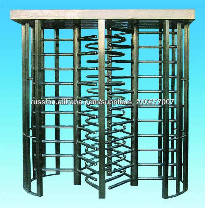 Full- automatic electric double door&dual-access full high turnstile