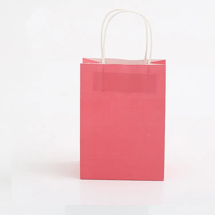 Low Cost Machine Making Kraft Paper Shopping Bag with Twisted Paper Handle