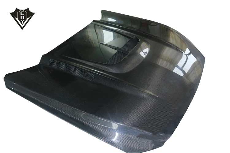 Mustang carbon hood car engine hood for mustang carbon material