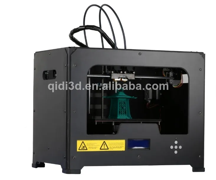dual nozzle 3d printer, onboard 3d printer, 3d printer with maximum precision linear guide