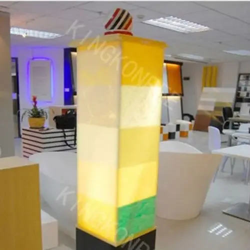 Декоративная панель, полупрозрачные акриловые панели из смолы, красивые светодиодные световые панели, полупрозрачная плита