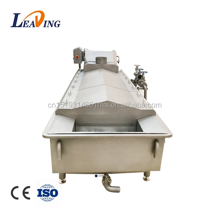 industrial fresh Fruit root vegetable potato mini vegetable blanching machine price in india