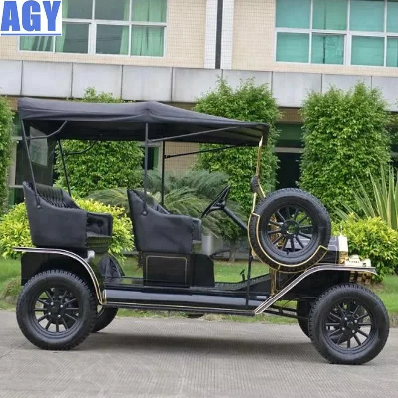 Классический винтажный электрический автомобиль AGY на 5 сидений скорость 100 км/ч