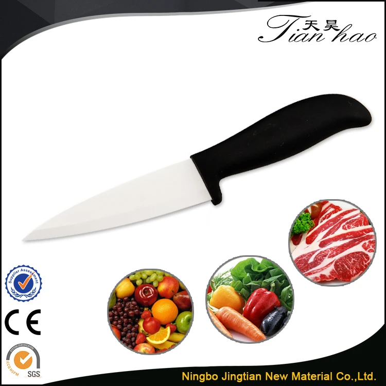 5 Inch High Quality White Kitchen Chopping Vegetable Ceramic Steak Knives