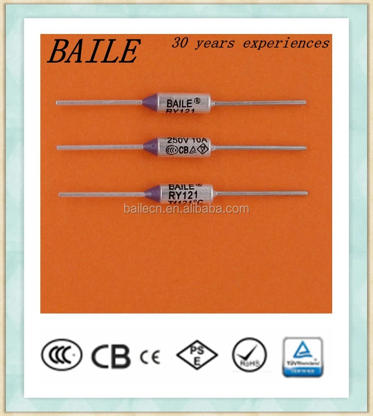 BAIL RY Thermal Fuse Fuse for Electric Rice Cooker with TUV CCC
