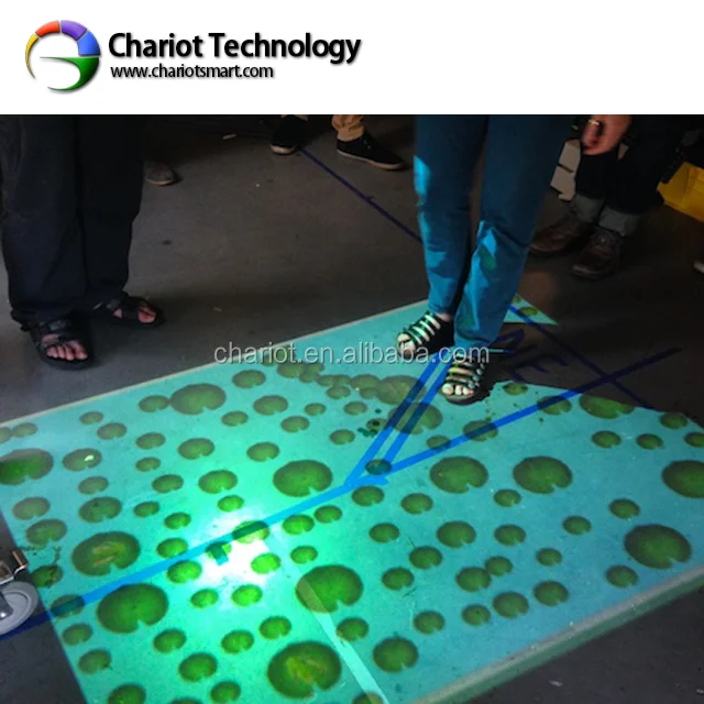 Interactive Projection Floor Game System