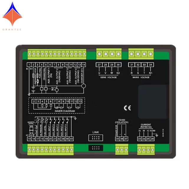 Diesel Generator Electrical Control Panel Boards DSE6110 6110U HGM6110