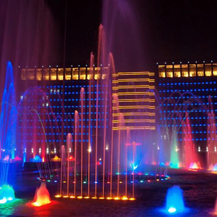 Лидер продаж, музыкальный танцевальный бассейн, цветной фонтан для украшения бассейна