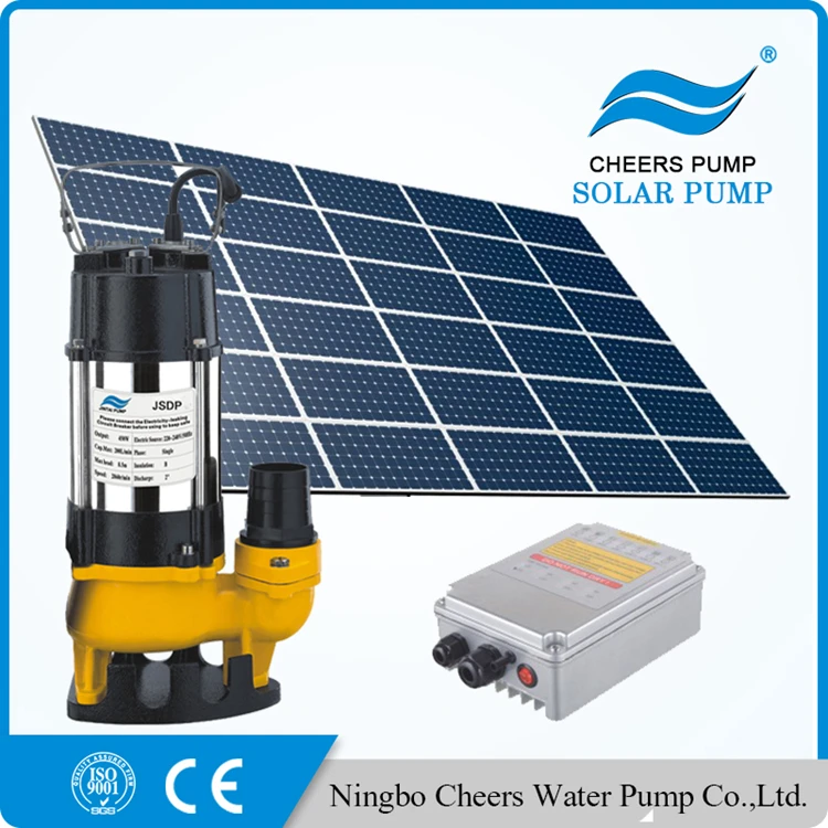 Низкого давления насоса чугун тела солнечной насос/солнечный насос для грязной воды