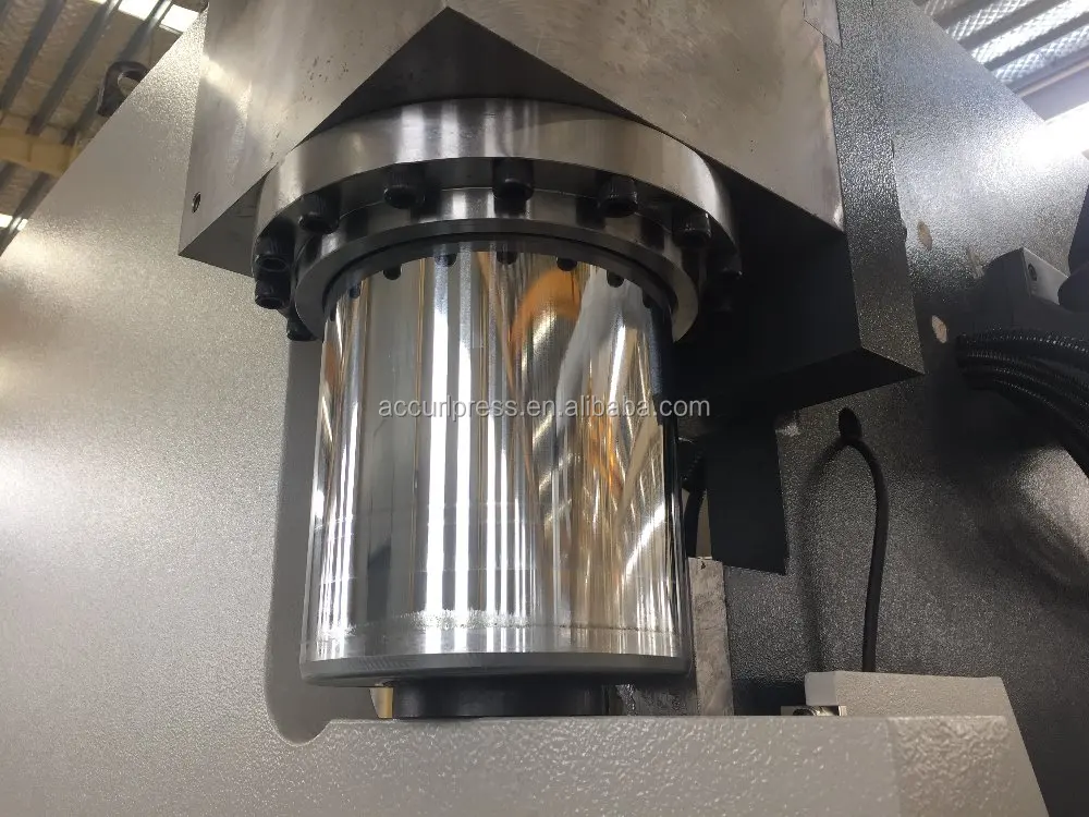 Accurl 100T*3200 hydraulic steel plate press brake bending machine 3+1 axes steel plate folding machine