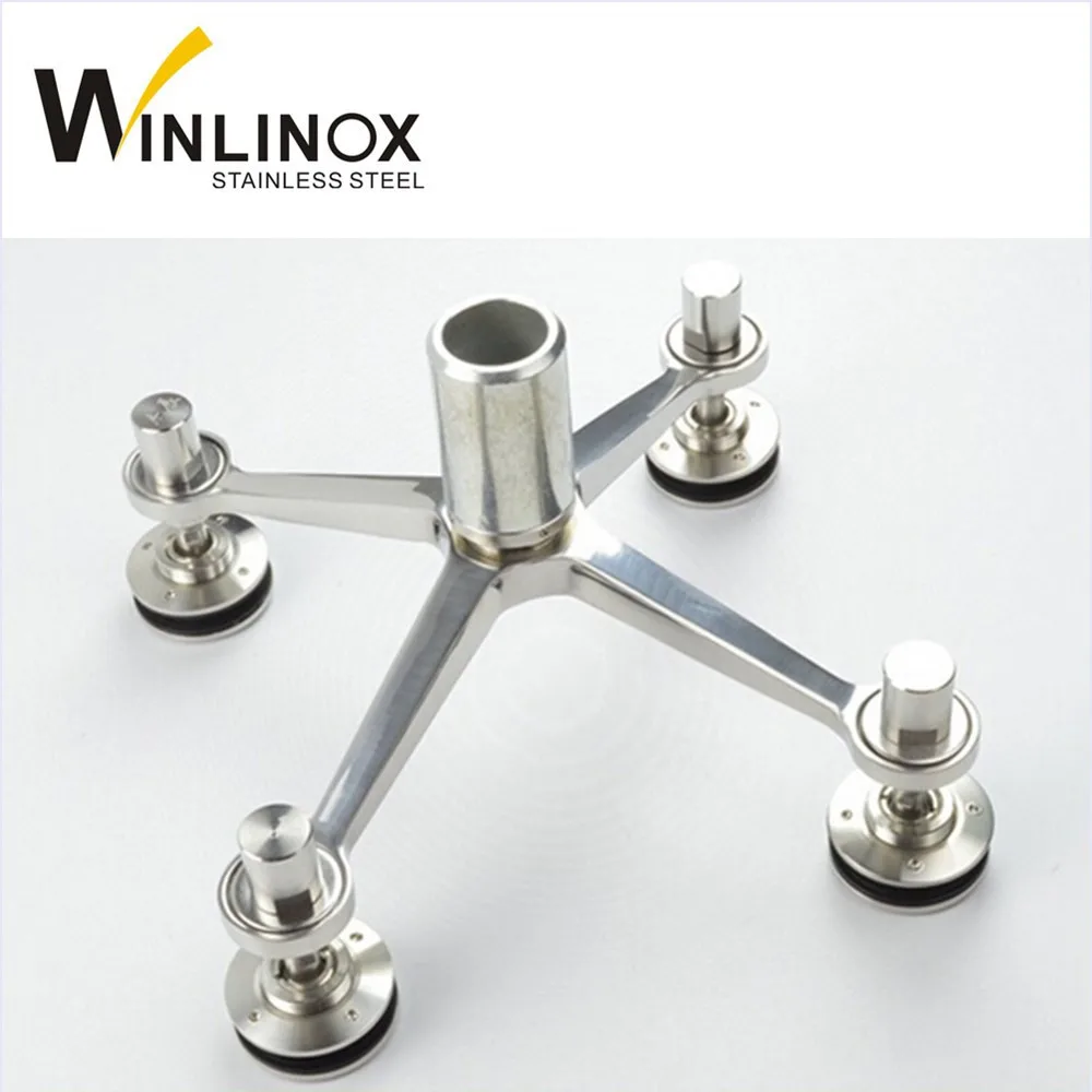 
Glass Curtain Wall Spider System Stainless Steel Spider Holder 