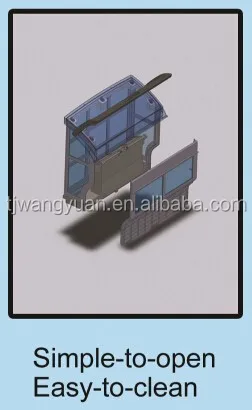 Wall climbing automatic pool cleaner