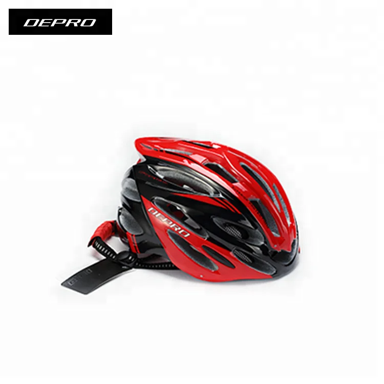 Best Seller orange custom design bike helmet with simple and convenient cleaning