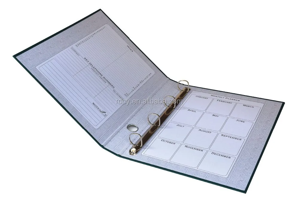 Элегантная многофункциональная папка для бумаг/ПВХ 1,5 дюйма 4O