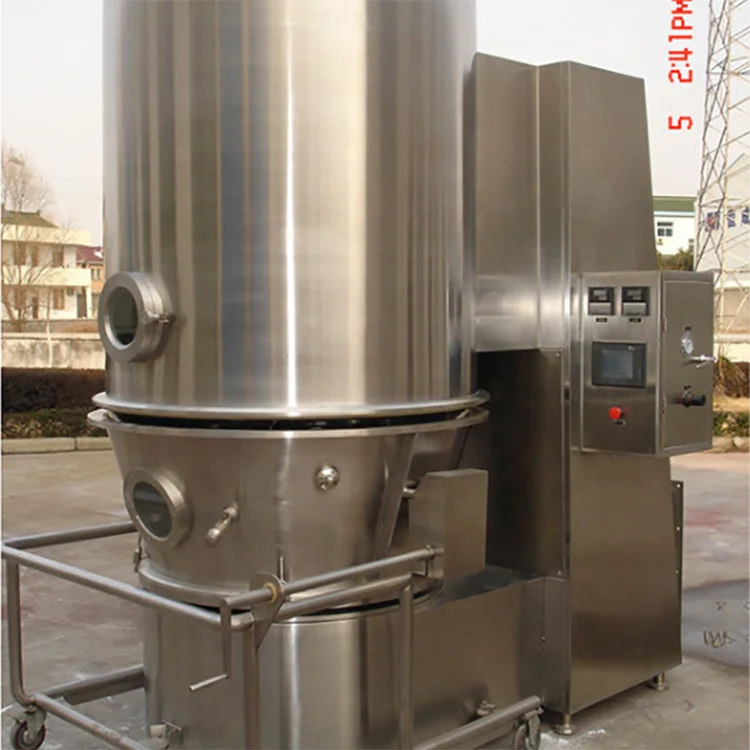 
industrial used fluid bed dryer for granule and powder material 