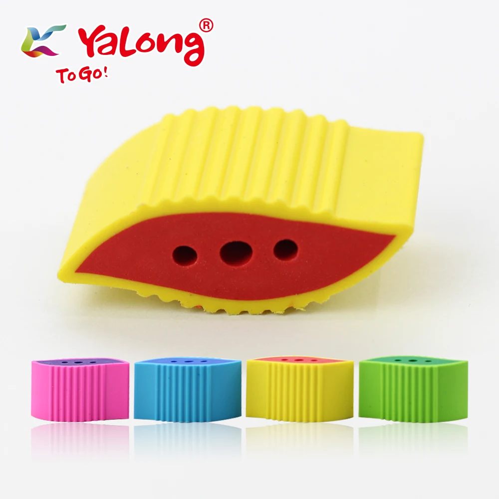 Популярный креативный школьный ластик Yalong милый красочный высшего качества из термопластичной