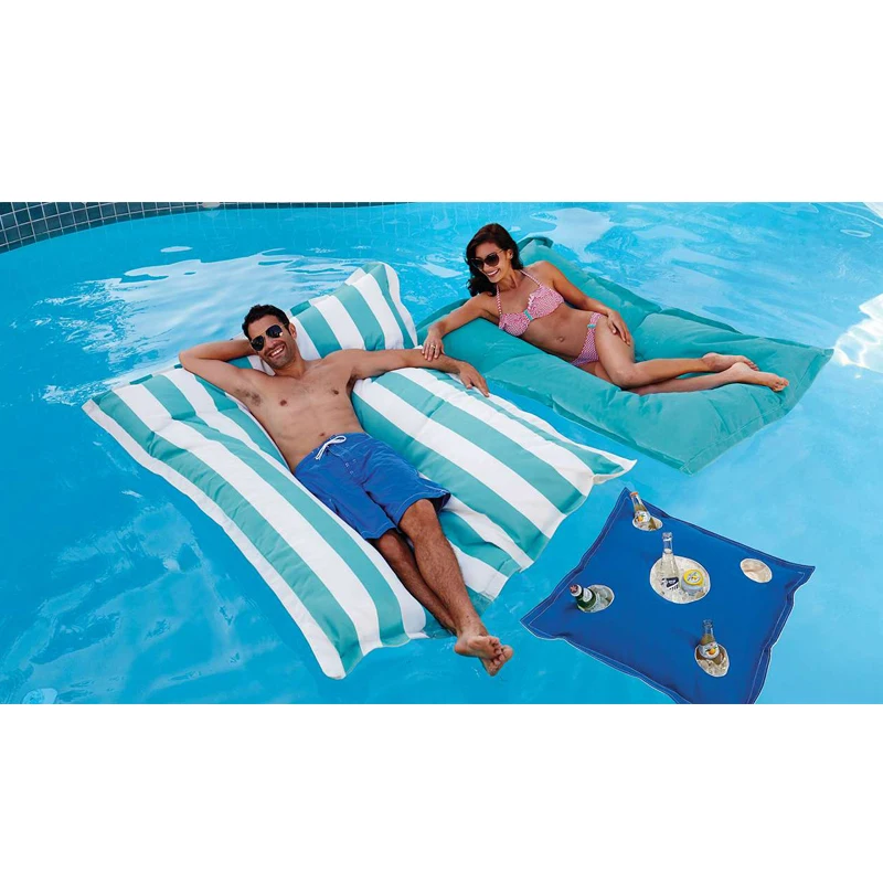 MENGZAN drinking holder pool bean bag for floating