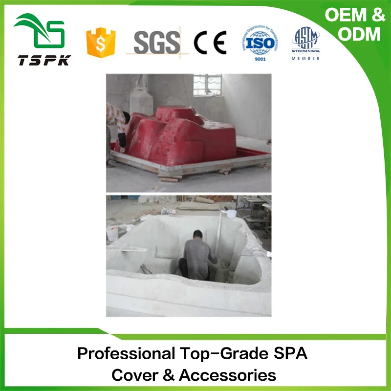 Hydromassage 2 person indoor spa bath tub molds